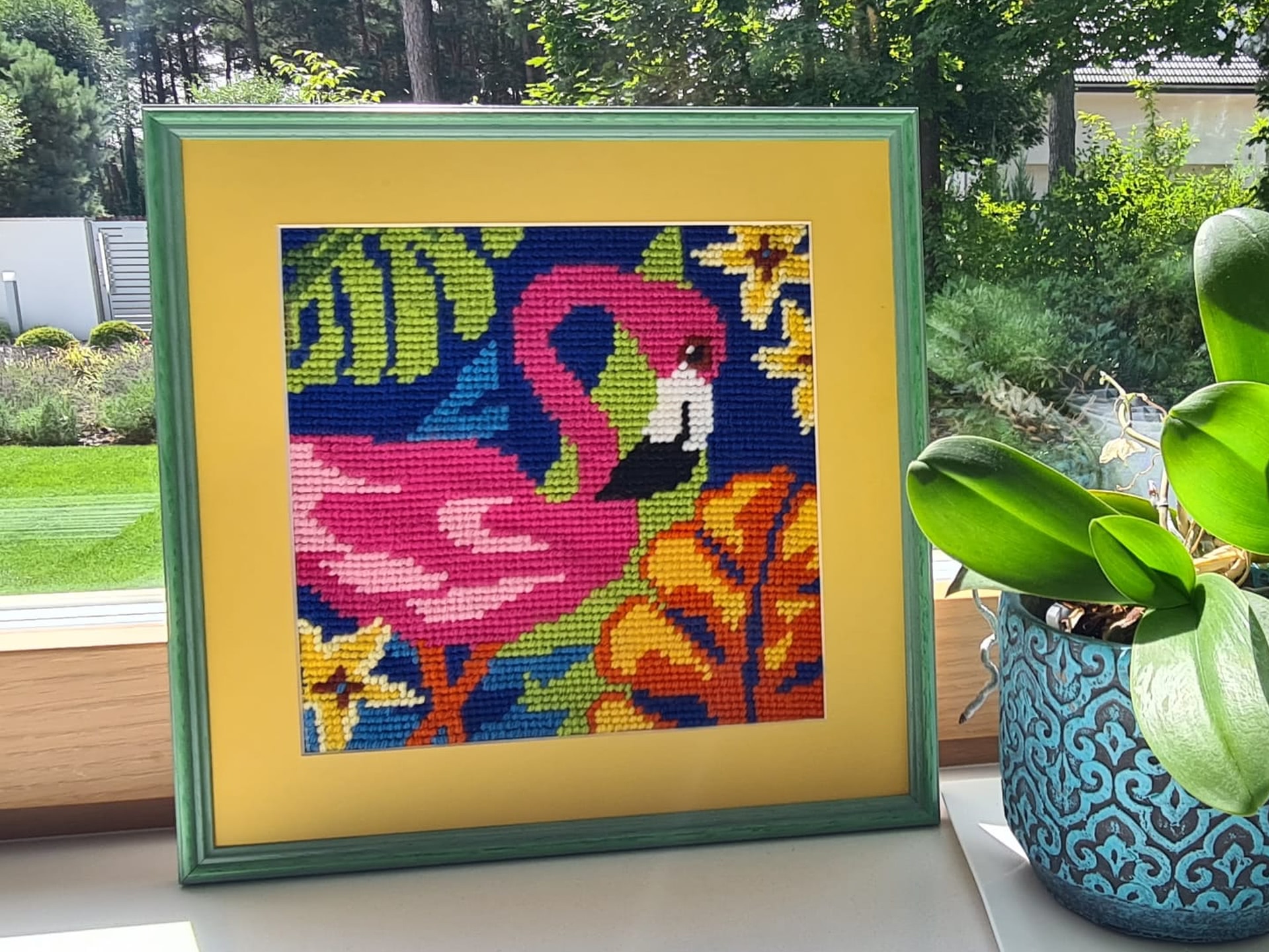 Adults slowcraft flamingo